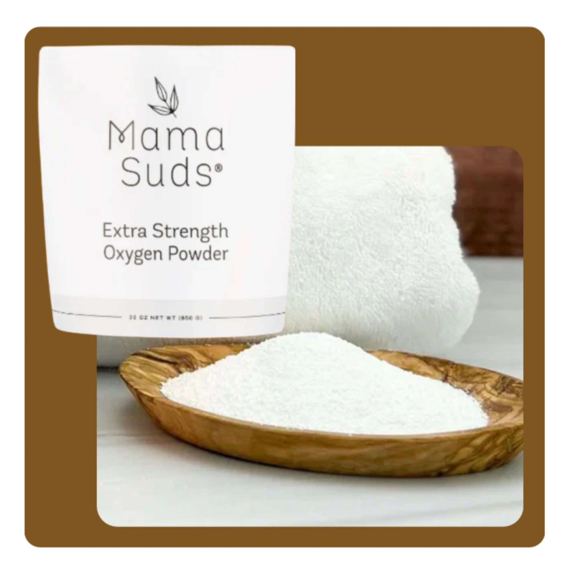 O2 Compact Powder Bulk Extra Strength Oxygen Powder (MamaSuds) | Zero Waste Reserve (ZWR)